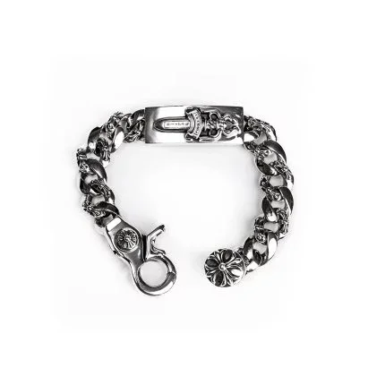 Dagger Id Fancy Link Clip Bracelet Dagger Id Fancy Link Clip Bracelet