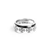 Etched Plus Band Ring Etched Plus Band Ring