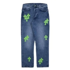 Firmranch Applique Cross Chrome Hearts Pants Firmranch Applique Cross Chrome Hearts Pants