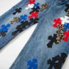 Firmranch Leather Leopard Cross Pants Firmranch Leather Leopard Cross Pants