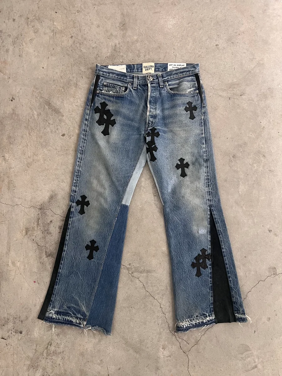 Gallery Dept Chrome Hearts Jeans Gallery Dept Chrome Hearts Jeans