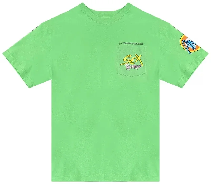 Green Chrome Hearts Shirt Green Chrome Hearts Shirt