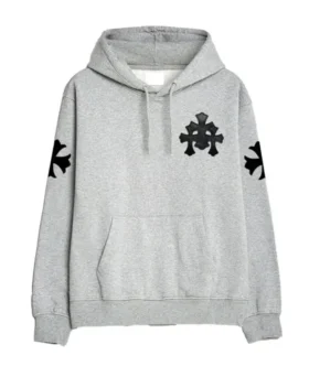Grey Chrome Hearts Hoodie Grey Chrome Hearts Hoodie