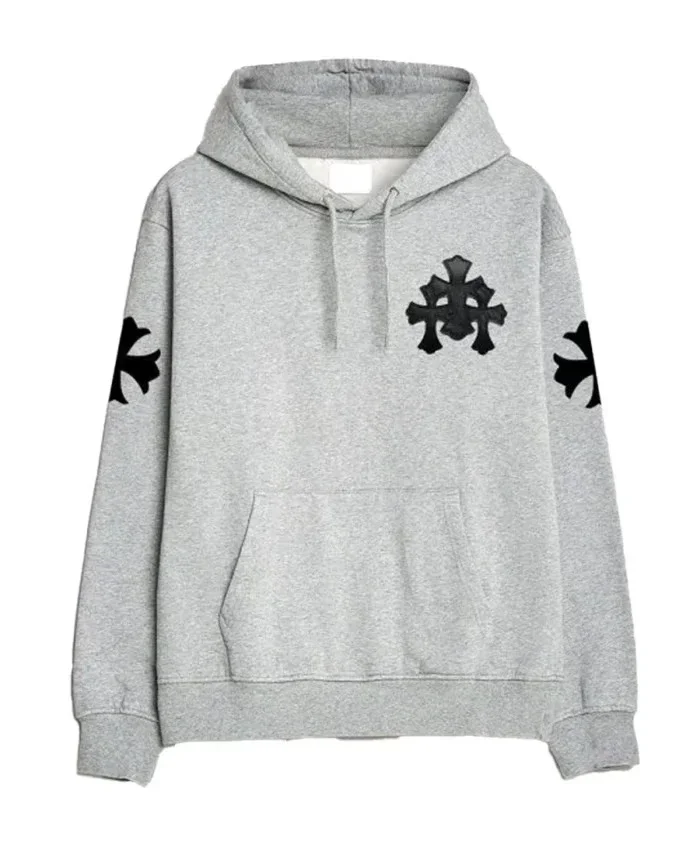 Grey Chrome Hearts Hoodie Grey Chrome Hearts Hoodie