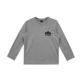 Grey Chrome Hearts Shirt