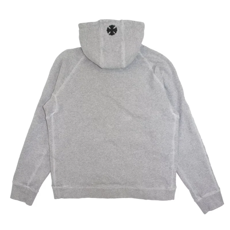 Leather Patch Fuck You Hoodie Leather Patch Fuck You Hoodie