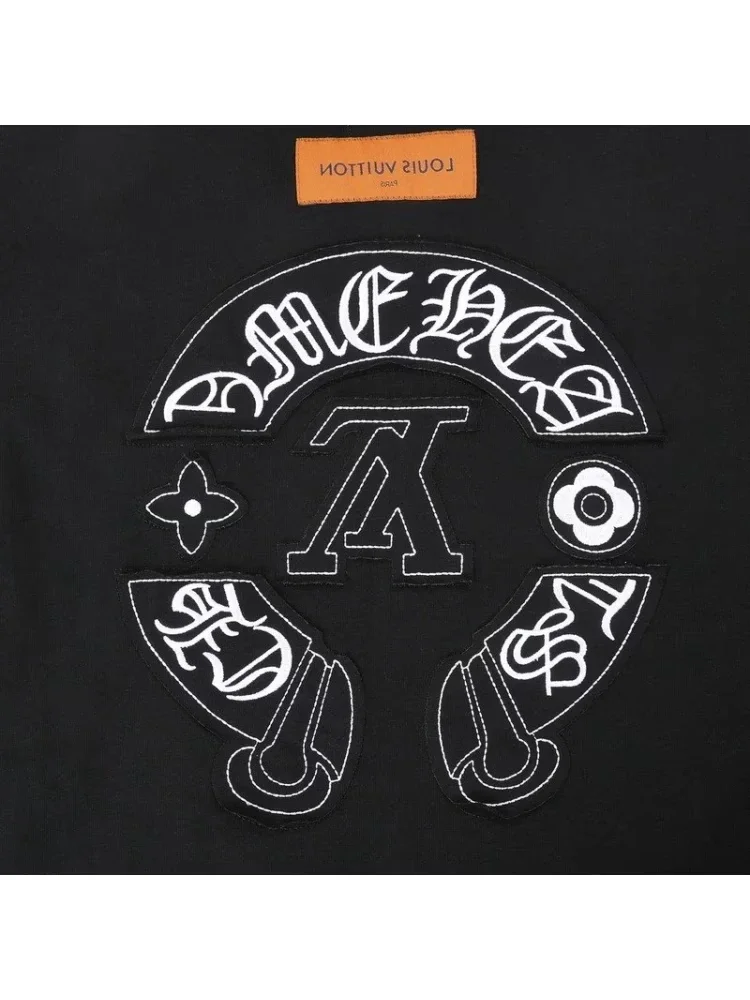 Louis Vuitton X Chrome Hearts T-Shirt Black Louis Vuitton X Chrome Hearts T-Shirt Black