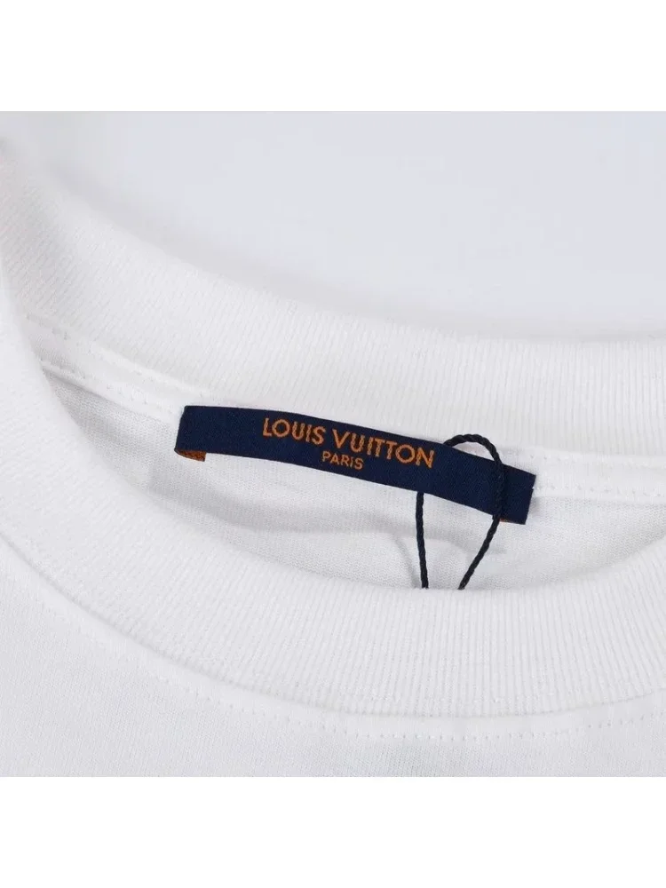 Louis Vuitton X Chrome Hearts T-Shirt White Louis Vuitton X Chrome Hearts T-Shirt White