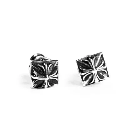 Pyramid Plus Stud Earrings Pyramid Plus Stud Earrings