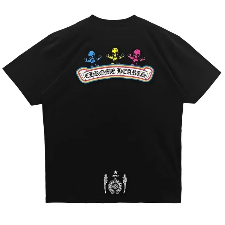 Rainbow Chrome Hearts Shirt Rainbow Chrome Hearts Shirt
