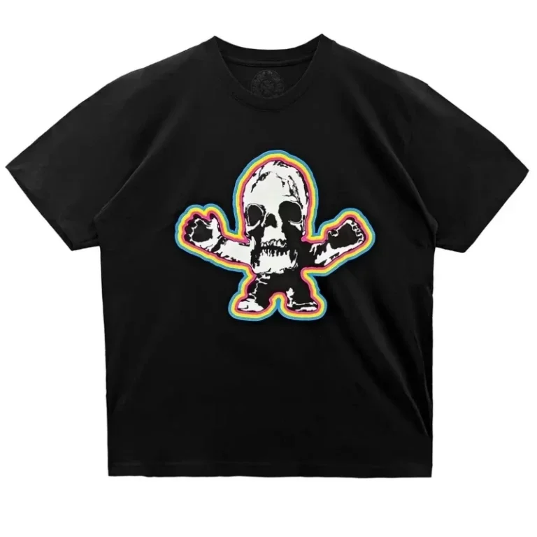 Rainbow Chrome Hearts Shirt Rainbow Chrome Hearts Shirt