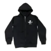 Rare Ch Foti Skeleton Circle Logo Zip up Hoodie Rare Ch Foti Skeleton Circle Logo Zip up Hoodie