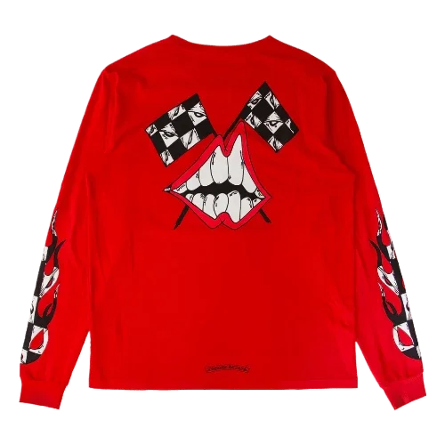 Red Chrome Hearts Long Sleeve Red Chrome Hearts Long Sleeve
