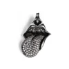 Rolling Stones Tongue & Lip Pendant with Diamond Rolling Stones Tongue & Lip Pendant with Diamond
