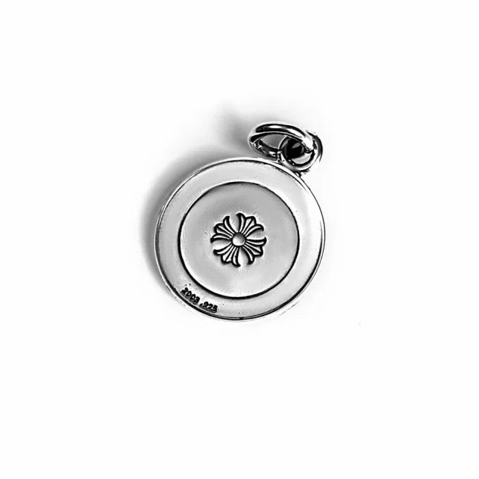 Round Angel Medallion Charm Round Angel Medallion Charm