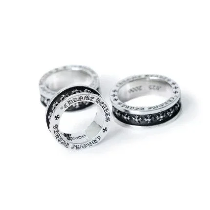 Tiny Ch Plus Spinner Ring Tiny Ch Plus Spinner Ring