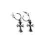 Tiny Cross Hoop Earring Tiny Cross Hoop Earring
