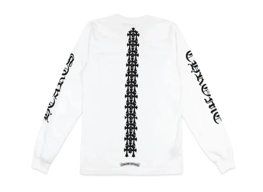 White Chrome Heart Long Sleeve White Chrome Heart Long Sleeve